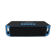 Esperanza EP126KB Folk Bluetooth hangszóró FM fekete-kék (EP126KB)