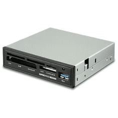 AXAGON USB3.0 5 foglalatú belső kártyaolvasó fekete (CRI-S3) (CRI-S3)