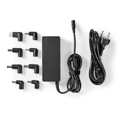 Nedis NBAU9001FBK univerzális notebook adapter 90 W 15 V – 20 V / 6 A (NBAU9001FBK)