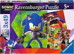 Ravensburger Puzzle Sonic Prime 3x49 darab