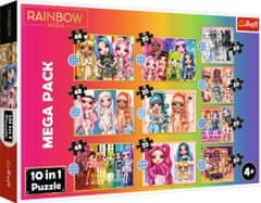 Trefl Puzzle Rainbow High MEGA PACK 10 az 1-ben