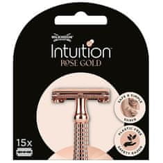 Wilkinson Sword Csere pengék Intuition Double Edge Rose Gold (Blades) 15 db