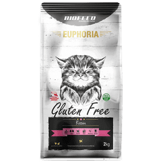 BIOFEED Euphoria Kitten Gluténmentes Eledel Baromfi És Nyúl Kiscicák Számára 2kg