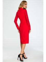 Style Stylove Női midi ruha Ishigune S136 piros L