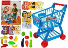 Lean-toys Market Trolley 34 darab gyermek bevásárlókocsi