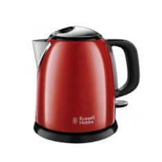 NEW Russell Hobbs 24992-70 1 L 2400W vízmelegítő piros rozsdamentes acél műanyag/rozsdamentes acél 2400 W 1 L