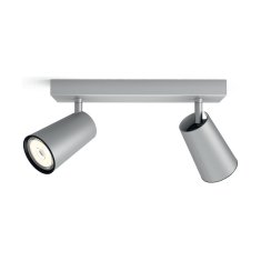 NEW LED fali lámpa Philips Foco Ezüst Alumínium Fém 5,5 W GU10