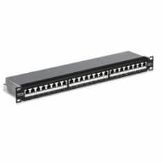 NEW 24 portos UTP Patch Panel 6-os kategóriájú Trendnet TC-P24C6AS Trendnet TC-P24C6AS