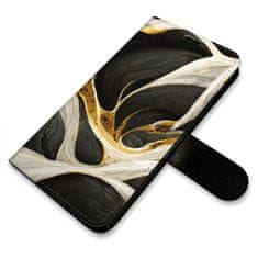 iSaprio BlackGold Marble flip tok Xiaomi Redmi 10C