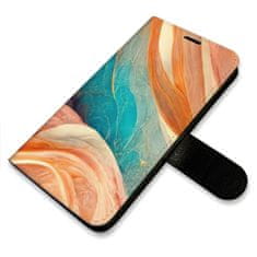 iSaprio Blue and Orange flip tok Apple iPhone X / XS