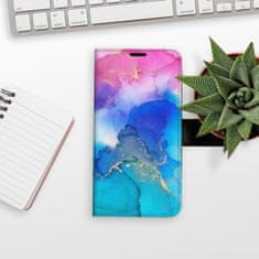 iSaprio BluePink Paint flip tok Samsung Galaxy A12