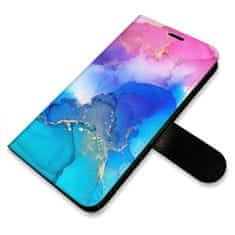 iSaprio BluePink Paint flip tok Samsung Galaxy S10