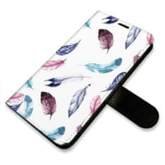 iSaprio Colorful Feathers flip tok Samsung Galaxy A03