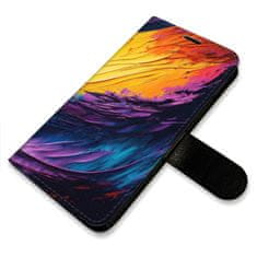 iSaprio Fire Paint flip tok Samsung Galaxy S23 5G