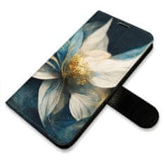 iSaprio Gold Flowers flip tok Samsung Galaxy A13 / A13 5G