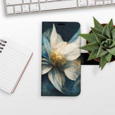 iSaprio Gold Flowers flip tok Samsung Galaxy A21s