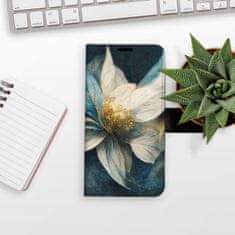 iSaprio Gold Flowers flip tok Samsung Galaxy S10e