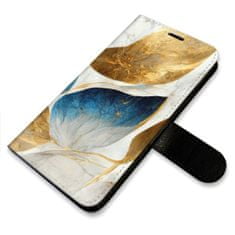 iSaprio GoldBlue Leaves flip tok Samsung Galaxy S20 FE