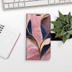 iSaprio Pink Leaves flip tok Samsung Galaxy A51