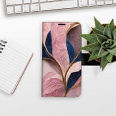 iSaprio Pink Leaves flip tok Samsung Galaxy A54 5G