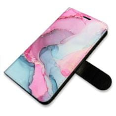 iSaprio PinkBlue Marble flip tok Samsung Galaxy S23 5G