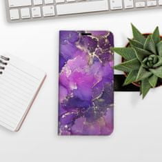 iSaprio Purple Marble flip tok Samsung Galaxy A03