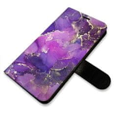 iSaprio Purple Marble flip tok Samsung Galaxy A21s