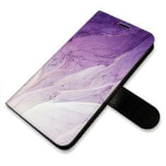 iSaprio Purple Paint flip tok Apple iPhone X / XS