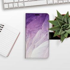 iSaprio Purple Paint flip tok Apple iPhone X / XS