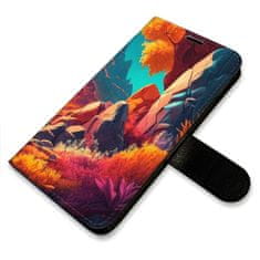 iSaprio Colorful Mountains flip tok Samsung Galaxy S21 FE 5G