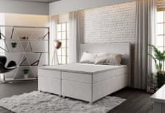 Veneti ASSAR boxspring ágy 160x200, bézs