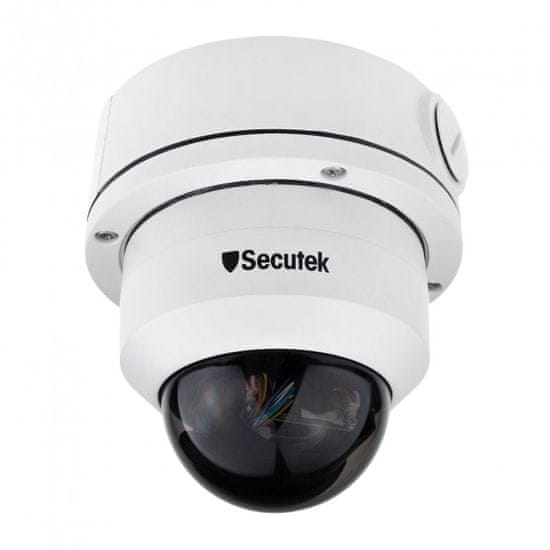 Secutek 5MP hordozható 4G biztonsági PTZ kamera akár 1 évig kitart - 5x-ös optikai zoom