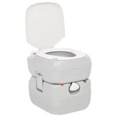 Vidaxl hordozható kemping-WC és -kézmosóállvány víztartállyal 3186672