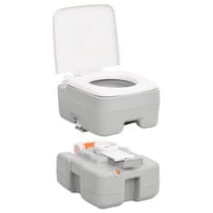 Vidaxl hordozható kemping WC és víztartály szett 3186653
