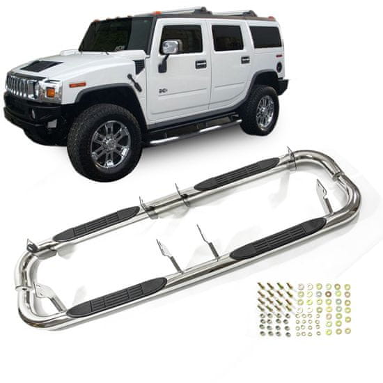 J&J Automotive Oldalkeretek számára Hummer H2 2003-2008