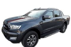 SCOUTT SCOUTT - ragasztható Légterelők / Terelők / Ablakfúvók számára Ford Ranger T6 T7 Large 2012-magasabb 