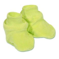 NEW BABY Gyerek cipőcske zöld, vel. 62 (3-6 h)