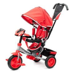 Baby Mix Gyerek háromkerekű bicikli Lux Trike piros