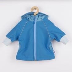 NEW BABY Softshell baba kabát kék 74 (6-9 h) Kék