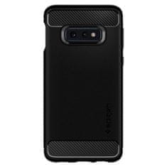 TKG Telefontok Samsung Galaxy S10e - SPIGEN RUGGED ARMOR matt fekete tok