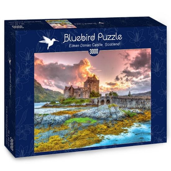 BlueBird print Eilean Donan kastély puzzle 3000 db-os