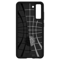 TKG Telefontok Samsung Galaxy S21 FE - SPIGEN RUGGED ARMOR matt fekete tok