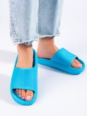 Amiatex Női papucs 100415 + Nőin zokni Gatta Calzino Strech, kék árnyalat, 37