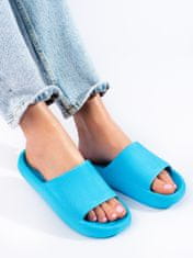 Amiatex Női papucs 100415 + Nőin zokni Gatta Calzino Strech, kék árnyalat, 37