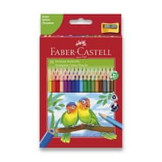 Faber-Castell Faber - Castell ECO háromszög alakú zsírkréták 36 db + hegyező