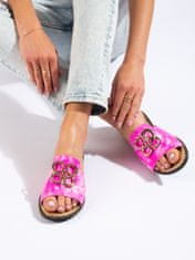 Amiatex Női papucs 100491 + Nőin zokni Gatta Calzino Strech, rózsaszín árnyalat, 36