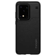 TKG Telefontok Samsung Galaxy S20 Ultra - SPIGEN HYBRID Matt fekete tok