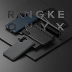 TKG Telefontok Samsung Galaxy S21+ (S21 Plus) - Ringke Onyx fekete szilikon tok