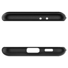 TKG Samsung Galaxy S21+ (S21 Plus) Telefontok - SPIGEN SLIM ARMOR CS fekete tok