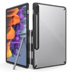 TKG Tablettok Samsung Galaxy Tab S8 11,0" (SM-X700, SM-X706) - RINGKE Fusion szürke keretes, átlátszó hátlapi tablet tok